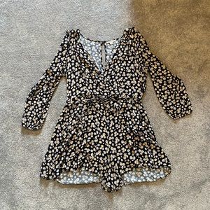 American eagle flower romper